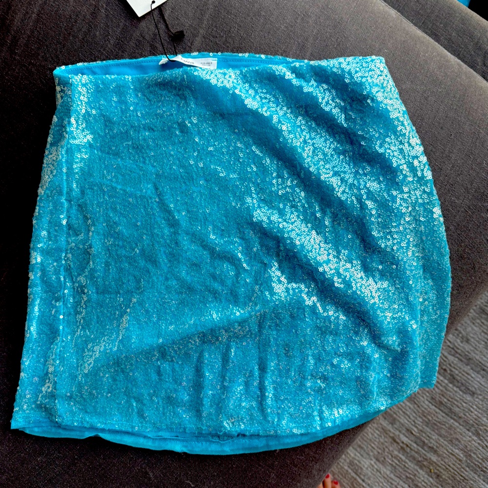 Sequin Mini Skirt